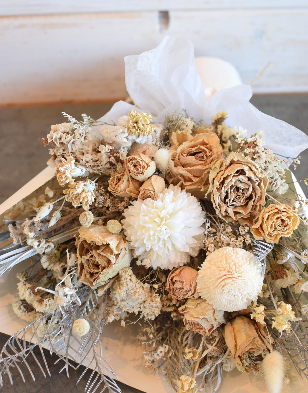 Ivory Everbloom Wrap